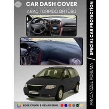 E-BİZ Chrysler Grand Voyager (2002-2006) Torpido Örtüsü Ön Göğüs Koruma Torpido Koruma Tam Uyum