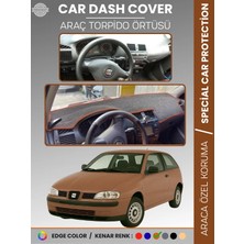 E-BİZ Seat Ibiza (1998-2001) Torpido Örtüsü Panel Halı Koruma Tam Uyum Çatlamayı Önler Hızlı Montaj