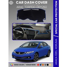 E-BİZ Honda Cıvıc Fb7 (2011-2015) Torpido Örtüsü Torpido Koruma Tam Uyum Çatlamayı Önler Kolay Montaj