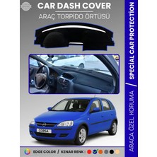 E-BİZ Opel Corsa C (2000-2006) Torpido Örtüsü Ön Göğüs Halı Torpido Koruma Birebir Uyum Kaymaz Özel Kesim