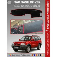 E-BİZ Nissan Terrano Düz Model (1999-2003) Torpido Örtüsü Ön Göğüs Torpido Koruma Birebir Uyum Kaymaz