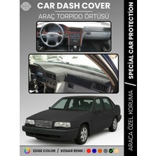 E-BİZ Volvo 850 (1991-1997) Torpido Örtüsü Ön Göğüs Koruma Torpido Koruma Tam Uyum Araca Özel Uv Koruma