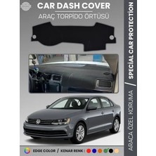 E-BİZ Volkswagen Jetta (2010-2021) Torpido Örtüsü Ön Göğüs Koruma Torpido Koruma Tam Uyum Çatlamayı Önler