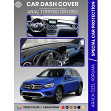 E-BİZ Mercedes Glc (2015-2020) Torpido Örtüsü Panel Koruma Torpido Koruma Tam Uyum Çatlamayı Önler Kaymaz