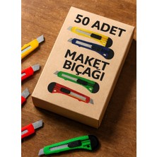 Tr 50 Adet Maket Bıçağı Büyük Boy Falçata