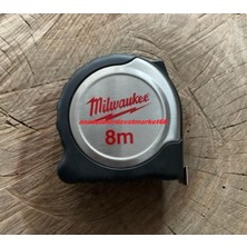 Elarque Milwaukee Pro 8 Metre Çelik Şerit Metre Ölçüm Metresi 8metre