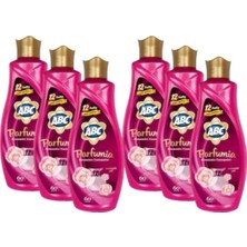 Tr Parfumia Sıvı Konsantre Çamaşır Yumuşatıcısı 1440 ml x 6 Adet Romantik Gül