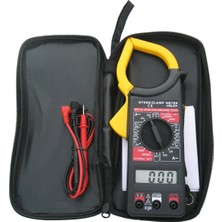 Elarque DT-266 Pensampermetre Dt 266 Digital Ekranlı + Taşıma Çantası + Pil Profesy