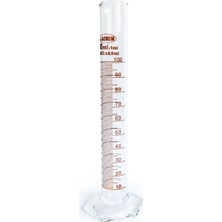 Elarque 100ML Cam Mezür Uzun Form Kırmızı Skala