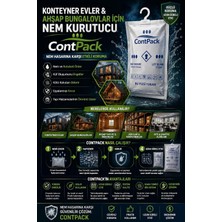 Tr Contpack Plus 1140 gr Konteyner Nem Alıcı Tutucu Rutubet Yoğuşma Önleyici Konteyner Kurutucu