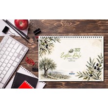 Tr 2027 Takvimli 53 Haftalık Planlayıcı A4 Yatay - Zeytin Dalı