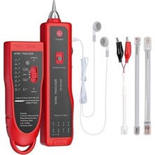 Elarque Kablo Test Cihazı RJ11 RJ45 Cat5 CAT5E Cat6 Telefon ve Ağ Hat Bulucu