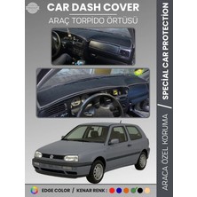E-BİZ Volkswagen Golf 3 (1991-1997) Torpido Örtüsü Ön Göğüs Koruma Tam Uyum Çatlamayı Önler
