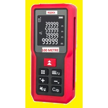 Elarque 100 Metre Menzilli Su Geçirmez Lazer Metre 100 Hafızalı