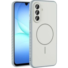 Acex Samsung Galaxy A17 Uyumlu Magsafe Kılıf – Manyetik Şarj Destekli, Kamera Korumalı, Darbeye Dayanıklı, Mat Yüzeyli Silikon Telefon Kılıfı
