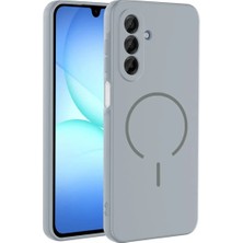 Acex Samsung Galaxy A56 Uyumlu Magsafe Kılıf – Manyetik Şarj Uyumlu, Mat Silikon, Kamera Korumalı, Darbeye Dayanıklı, Ince ve Hafif Telefon Kılıfı