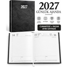 Pars 14X20 Cilt Bezli Ajanda 2027