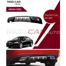 Chevrolet Cruze Uyumlu Arka Difüzör Premıum A+