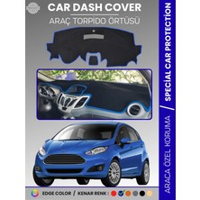 E-BİZ Ford Fiesta (2008-2017) Torpido Örtüsü Ön Panel Koruma Tam Uyum Çatlamayı Önler Kolay Montaj