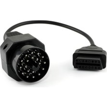 Tr Obd2 Dişiden 20 Pin'e Uzatma Dönüştürme Adaptörü Obd1 Obd Iı Kablosuna (11 Inç)