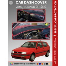 E-BİZ Volkswagen Golf 3 (1991-1997) Torpido Örtüsü Ön Göğüs Koruma Tam Uyum Çatlamayı Önler