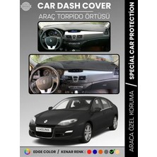 E-BİZ Renault Laguna 3 (2008-2015) Torpido Örtüsü Ön Göğüs Koruma Torpido Koruma Araca Özel Tam Uyum