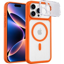Acex iPhone 15 Pro Uyumlu Magsafe Manyetik Kılıf – Kamera Korumalı, Çizgili Dokulu, Darbelere ve Çizilmelere Karşı Dayanıklı, Şık Tasarım Telefon Kılıfı