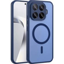 Acex Xiaomi 17T Pro Uyumlu Magsafe Özellikli Manyetik Şarj Destekli Kılıf, Kamera Korumalı, Darbeye Dayanıklı, Şeffaf Mat Arka Kapak