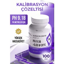 Elarque Ph Metreler Için Kalibrasyon Sıvısı Ph 9.18 100ML