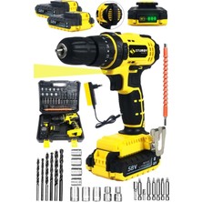 Elarque Japon Technology 58V 8AH T-8 Vidalama 27PRÇ Uç Setli