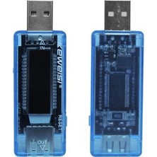 Elarque USB Volt ve Ampermetre LED Gösterge
