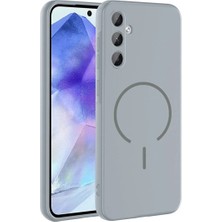 Acex Samsung A37 Uyumlu Magsafe Manyetik Şarj Destekli Mat Silikon Kılıf – Kamera Korumalı, Darbelere Dayanıklı, Ince ve Şık Tasarım