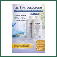 Vintessy Vıntessy Zefiran Solüsyonu 1 Litre 2 Adet Set Antiseptik Hijyen ve Çok Amaçlı Temizlik Solüsyonu BZS01