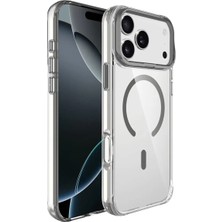 Acex iPhone 17 Pro Magsafe Uyumlu Şeffaf Manyetik Telefon Kılıfı – Kamera Korumalı, Darbeye Dayanıklı, Sararmaya Karşı Dayanıklı Ince Kapak