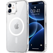 Acex iPhone 12/12 Pro Şeffaf Magsafe Uyumlu Kılıf – Darbeye Dayanıklı Şeffaf Telefon Kılıfı – Kamera Koruyucu – Ince ve Şık Tasarım