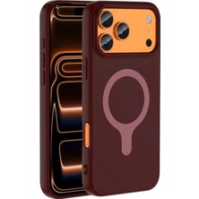 Acex iPhone 18 Pro/17 Pro Magsafe Uyumlu Manyetik Telefon Kılıfı – Kamera Korumalı, Darbeye Dayanıklı, Ince ve Şık Premium Kapak