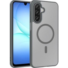 Acex Samsung Galaxy A17 Uyumlu Magsafe Kılıf – Manyetik Şarj Destekli, Mat Şeffaf Arka Kapak, Kamera Korumalı, Darbeye Dayanıklı Silikon Telefon Kılıfı