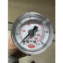 Elarque 0-60 Bar Ø40 mm Arkadan Bağlantılı Kuru Tip Manometre