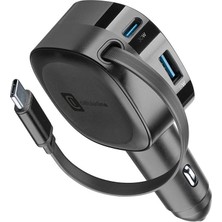 Cellularline Cellularlıne  60W Araç Şarj Cihazı - Siyah