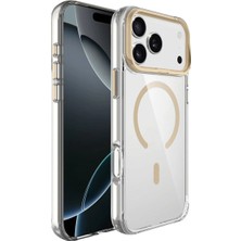 Acex iPhone 17 Pro Max Magsafe Uyumlu Şeffaf Manyetik Telefon Kılıfı – Kamera Korumalı, Darbeye Dayanıklı, Sararmaya Karşı Dayanıklı Ince Kapak
