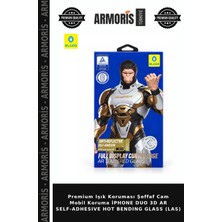 Armoris Premium Işık Koruması Şeffaf Cam Mobil Koruma Iphone Duo 3D Ar Self-Adhesıve Hot Bendıng Glass (Las)