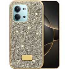 Acex Xiaomi Redmi 15C Işıltılı Taşlı Simli Telefon Kılıfı – Parlak Kristal Taş Detaylı, Şık Tasarım, Kamera Korumalı, Darbelere ve Çizilmelere Karşı Dayanıklı Kadın Telefon Kılıfı