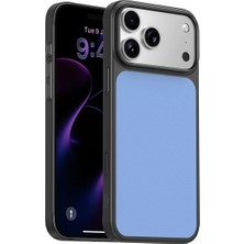 Acex iPhone 17 Pro Uyumlu Premium Deri Görünümlü Magsafe Kılıf Kamera Korumalı Darbeye Dayanıklı Sert Arka Kapak