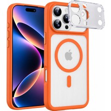 Acex iPhone 17 Pro Max Uyumlu Magsafe Manyetik Kılıf – Kamera Korumalı, Çizgili Dokulu, Darbelere ve Çizilmelere Karşı Dayanıklı, Şık Tasarım Telefon Kılıfı