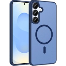 Acex Samsung Galaxy S26 Fe Uyumlu Magsafe Kılıf – Manyetik Şarj Uyumlu, Mat Şeffaf Arka Kapaklı, Kamera Korumalı, Darbeye Dayanıklı Silikon Telefon Kılıfı