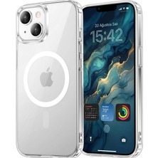 Acex iPhone 14 Plus Şeffaf Magsafe Uyumlu Kılıf – Darbeye Dayanıklı Şeffaf Telefon Kılıfı – Kamera Koruyucu – Ince ve Şık Tasarım