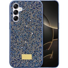 Acex Samsung Galaxy A07 Işıltılı Taşlı Simli Telefon Kılıfı – Parlak Kristal Taş Detaylı, Şık Tasarım, Kamera Korumalı, Darbelere ve Çizilmelere Karşı Dayanıklı Kadın Telefon Kılıfı