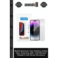 Armoris Mobil Aksesuar Cep Telefonu Cihaz Camı Samsung A20 / A30 Normal Temperli Cam Ekran Koruyucu