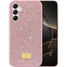 Acex Samsung Galaxy A17 Uyumlu Taşlı Simli Kılıf – Parlak Kristal Taş Işlemeli, Işıltılı Lüks Tasarım, Kamera Korumalı, Şık ve Dayanıklı Kadın Telefon Kılıfı