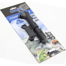 Giyo GP-04S 120psi Plastik Bisiklet Pompası Hafif Kullanım İçin Uygun  Uzunluk